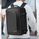 Plecak Tech-Protect Defender S50 Ryanair & Wizzair Travel Laptop Cabin Backpack 20L 40x20x25 Black 8