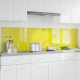 Płyta grzewcza vidaXL Przód kuchenny 2 pcs Żółty 100 x 50 cm szkło hartowane 1