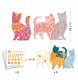 TOY CREATIVE KIT CUTE CATS DJ00079 3
