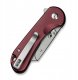 Nóż CIVIVI Elementum Utility Aluminium Burgund C23039B-5 6
