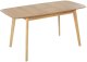 Stół do jadalni rozkładany MADOX Dąb jasny 120/150 cm 75 cm 1