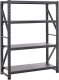 Regał magazynowy FIUGGI Metal 150 cm 60 cm Czarny 1
