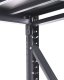 Regał magazynowy FIUGGI Metal 150 cm 60 cm Czarny 5