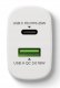 prio Fast Charge Wall Charger 25W PD PPS (USB C)+QC 3.0 (USB A) white PWC-1204 (4251488660675) 2