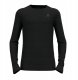 Koszulka męska Odlo BL TOP crew neck l/s MERINO 200 roz. M Czarna 4