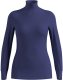 Bielizna termoaktywna z długim rękawem Odlo BL TOP turtle neck l/s ACTIVE WARM roz. S Niebieska 1