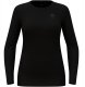 Koszulka damska Odlo BL TOP crew neck l/s MERINO 260 roz. M Czarna 1