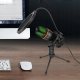 Mikrofon PROOVE Mikrofon Pojemnościowy Studyjny do Komputera PC Gamingowy RGB USB-C USB 3.0 Zenwire ME4 4