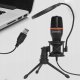 Mikrofon PROOVE Mikrofon Pojemnościowy Studyjny do Komputera PC Gamingowy RGB USB-C USB 3.0 Zenwire ME4 6
