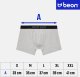 Beon Bokserki męskie MB-G11 Coal Black 4x, Navy Blue 1x, Granite Grey 1x (XXL) 14