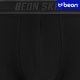 Beon Bokserki męskie MB-G11 Coal Black 4x, Navy Blue 1x, Granite Grey 1x (XXL) 3