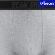 Beon Bokserki męskie MB-G11 Coal Black 4x, Navy Blue 1x, Granite Grey 1x (XXL) 4
