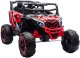 Super-Toys Pojazd na akumulator M2 czerwony 4x4 (27005) 1