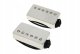 Bare Knuckle The Mule Set Nickel-plated przetworniki humbucker typu PAF 1
