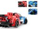 Klocki techniczne Sportowe auto NIEBIESKO-CZERWONE 138-elementów ZA5744 EDUKAMP 5