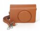 Pokrowiec LoveInstant Futerał Etui Pokrowiec Case na Aparat do Kodak Mini Shot 2 / Era MS200 / MS 200 / Brązowy 4