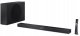 Sharp 2.1ch Ultra-slim Dolby Atmos/DTS Virtual: X Soundbar with Wireless Subwoofer | HT-SBW320 | 360 W | Bluetooth | Black | Wireless connection 1