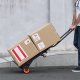 Wózek transportowy aluminiowy 136 kg 2w1 składany - wózek/platforma 5