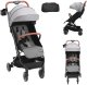 Składany Wózek Spacerowy dla Dzieci 03 lata Szary 1