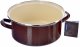 Garnek emaliowany BROWN 24 cm, 4 l 6