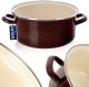 Garnek emaliowany BROWN 24 cm, 4 l 7