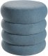 Puf SUMPTER Boucle Niebieski 4