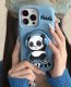 ETUI CASE 3D PANDA Z UCHWYTEM IPHONE 14 3
