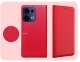 ETUI Z KLAPKĄ DO OPPO RENO13 5G CZERWONE ZAMYKANE MAGNETYCZNE KABURA CASE 4