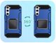 Hello Case Etui Pancerne do Samsung Galaxy S23 (Niebieskie, Plecki, Armor, Ring, Case) 6