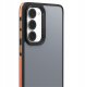 Hello Case Etui Do Samsung Galaxy S23 (Matowe, Pomarańczowa Ramka, Bumper, Plecki) 2
