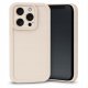 Hello Case Etui do Apple iPhone 14 Pro (Beżowe, Silikon, Matowe, Wzmocnione) Szkło 1
