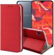 ETUI Z KLAPKĄ DO Samsung Galaxy A10 CZERWONE ZAMYKANE MAGNETYCZNE 1
