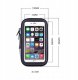 Hurtel Rowerowy wodoodporny motocyklowy uchwyt torba sakwa na telefon na kierownicę XL (max wymiar telefonu: 165 mm x 80 mm) czarny (bez mocowania do kierownicy) 4