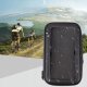 Hurtel Rowerowy wodoodporny motocyklowy uchwyt torba sakwa na telefon na kierownicę XL (max wymiar telefonu: 165 mm x 80 mm) czarny (bez mocowania do kierownicy) 6