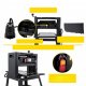 Strugarka grubościówka 13" 2000W z podstawą i odprowadzeniem wiórów 5
