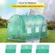 Tunel foliowy ogrodowy szklarnia 3x2x2 m 4