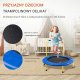 Trampolina domowa do ćwiczeń z poręczą dla dorosłych i dzieci 92 cm 3