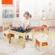Zestaw Mebli dla Dzieci Stolik i 2 Krzesełka 6