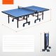 Stół do tenisa stołowego Vevor Stół do tenisa stołowego składany mocny ping pong 25 mm zestaw piłka siatka 12
