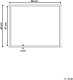 Lustro Beliani Lustro ścienne ROSELL 80 cm 65 cm MDF Jasnobrązowy 3