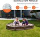 Vevor Piaskownica owalna z pokrywą 183 x 105.5 cm 6