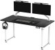 Biurko Ultradesk Uplift XXL Czarne 160 cm x 75 cm 1