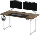 Biurko Ultradesk Uplift XXL Brązowe 160 cm x 75 cm 1