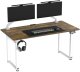 Biurko Ultradesk Uplift XXL Brązowe 160 cm x 75 cm 2