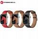 Pasek do Apple Watch Forcell F-Design FA20 dziurki skóra ekologiczna 38 / 40 / 41 mm czerwony 5