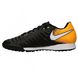 Nike Buty piłkarskie Tiempox Ligera IV TF czarno-pomarańczowe r. 45 1/2 (897766 008) 3