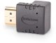 Adapter AV StarTech StarTech.com Down Angle HDMI 2.0 Adapter, 90-Degree HDMI Port Saver, M/F - High Speed - HDMI-Adapter - HDMI mannlich zu HDMI weiblich nach oben angewinkelt - Schwarz - Support von 4K 60 Hz, bi-direktional, Passiv 3