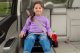 FOTELIK SAMOCHODOWY PODKŁADKA SIEDZISKO Z ISOFIX CZARNY R129 125-150 CM 4