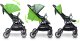 Wózek Globber WÓZEK DZIECIĘCY SPACERÓWKA LITTLE RIDER ZEFIR ZIELONY 11