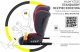 CARMEN FOTELIK SAMOCHODOWY PODSTAWKA 2w1 I SIZE 100-150 CM R129 ISOFIX 5